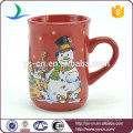 YScc0005-01 Arbre de Noël et modèle de bonhomme de neige 3d Mug For Kids